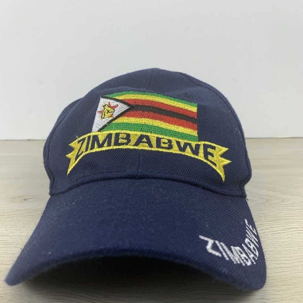 Other Zimbabwe Blue Hat Adjustable Adult Blue OSF… - image 2