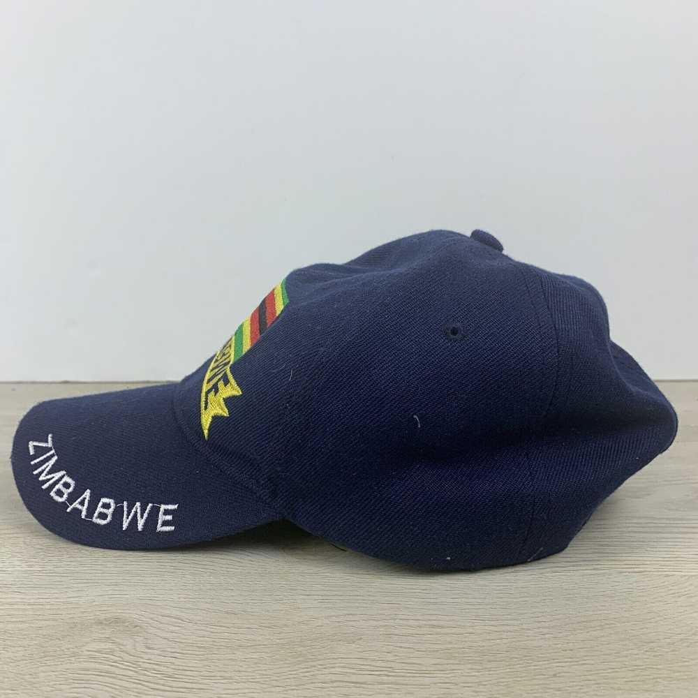 Other Zimbabwe Blue Hat Adjustable Adult Blue OSF… - image 4