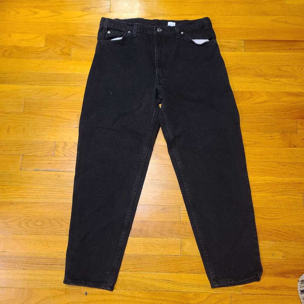 VTG 90s Made in USA Levi's 550 Orange Tab Jeans 3… - image 3