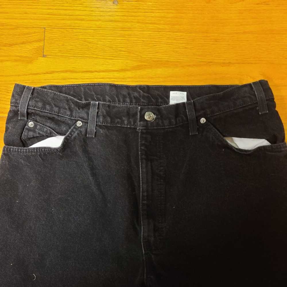 VTG 90s Made in USA Levi's 550 Orange Tab Jeans 3… - image 4