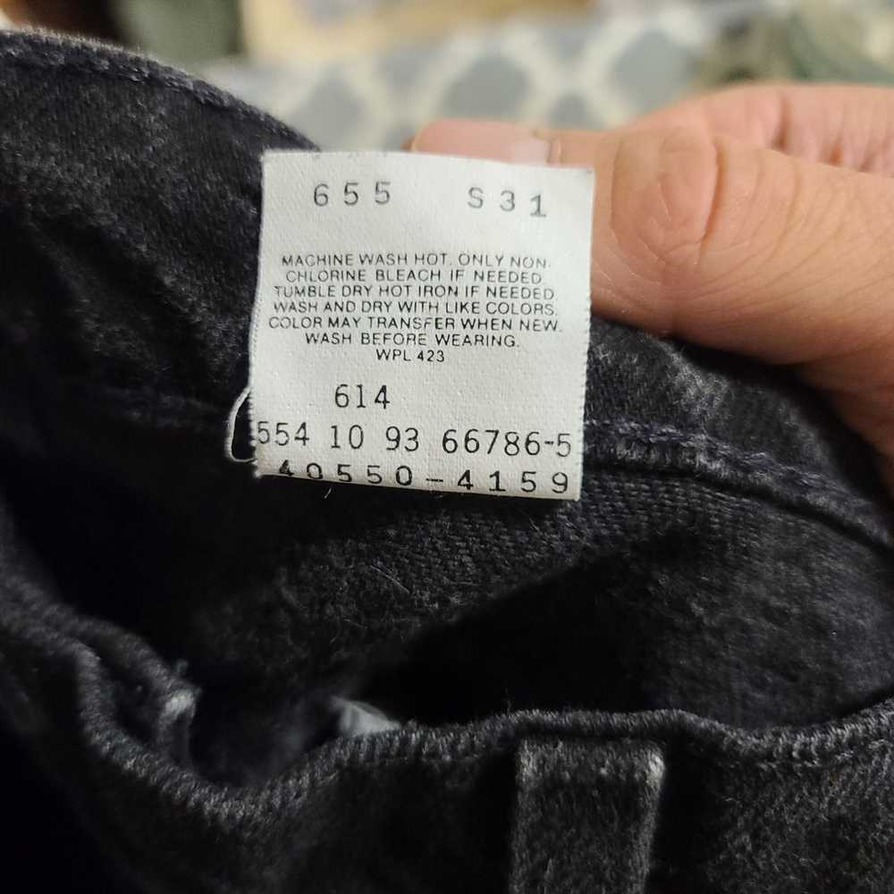 VTG 90s Made in USA Levi's 550 Orange Tab Jeans 3… - image 8