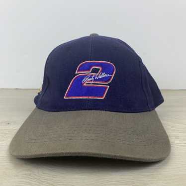 Other #2 Wallace NASCAR Hat Adjustable Adult Blue… - image 1