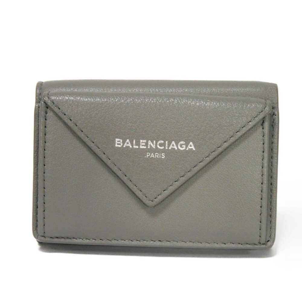 Balenciaga BALENCIAGA Trifold Wallet Paper Mini F… - image 1