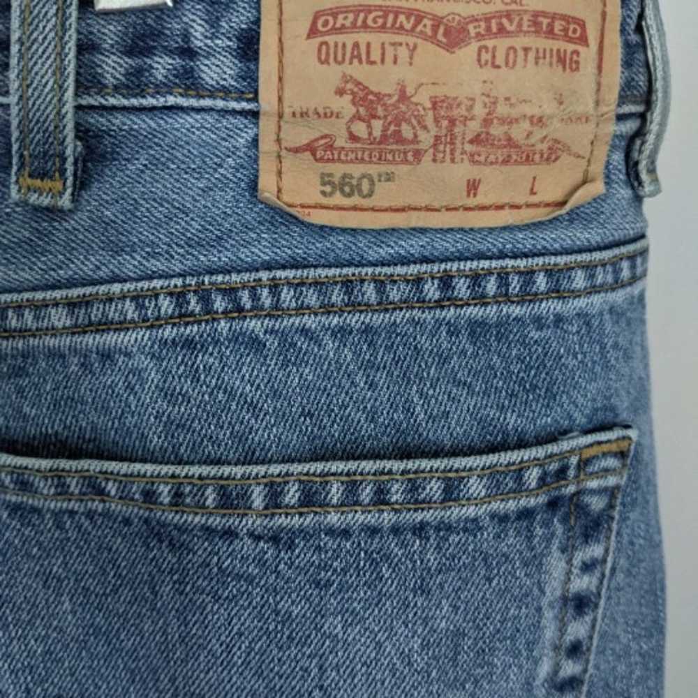 Vintage Levi's 560 Comfort Fit men's jeans size 4… - image 11