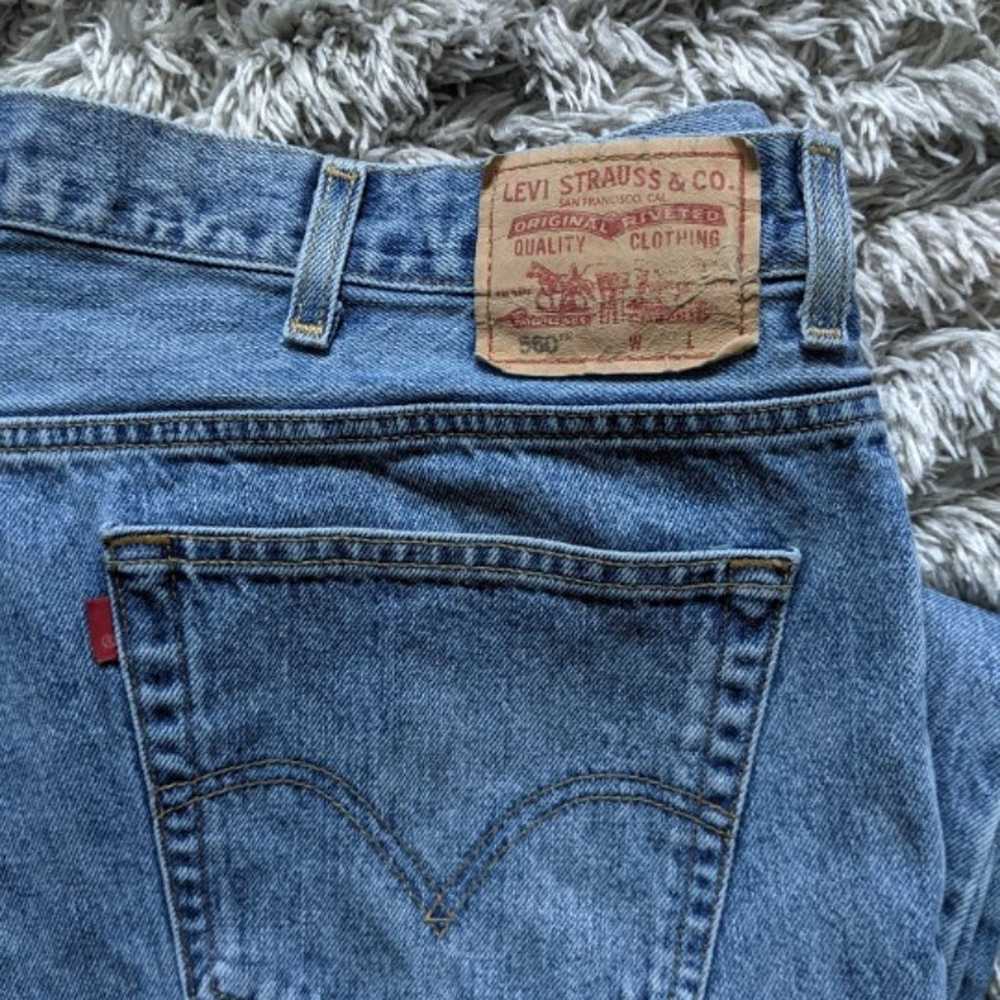 Vintage Levi's 560 Comfort Fit men's jeans size 4… - image 4