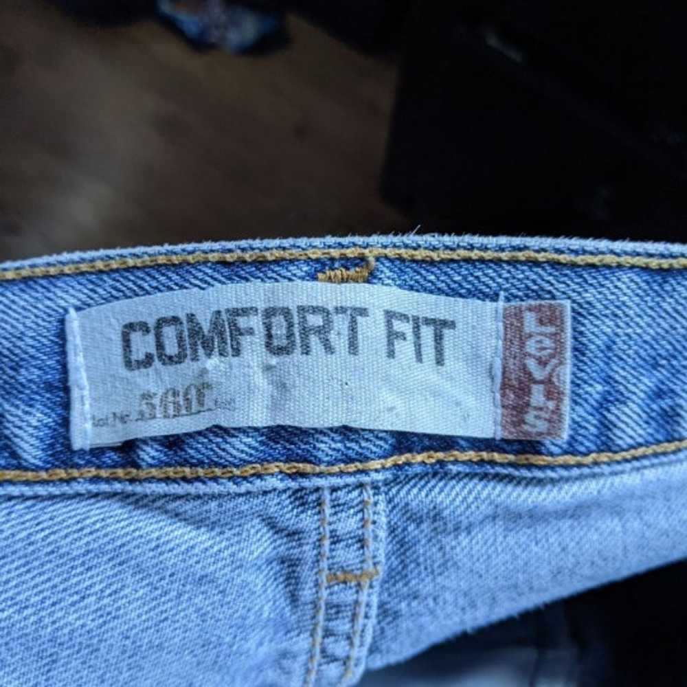 Vintage Levi's 560 Comfort Fit men's jeans size 4… - image 9