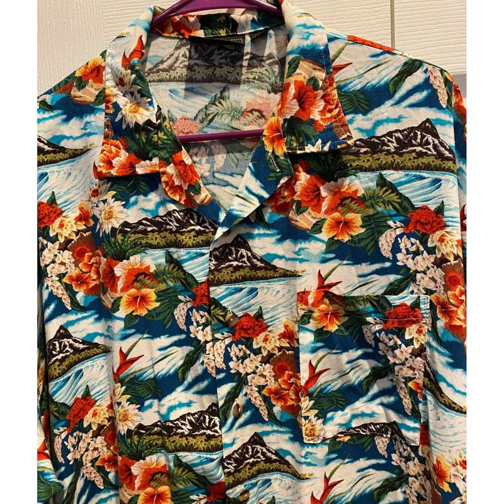 Other Monzini Collection Hawaiian Shirt, Extra La… - image 2