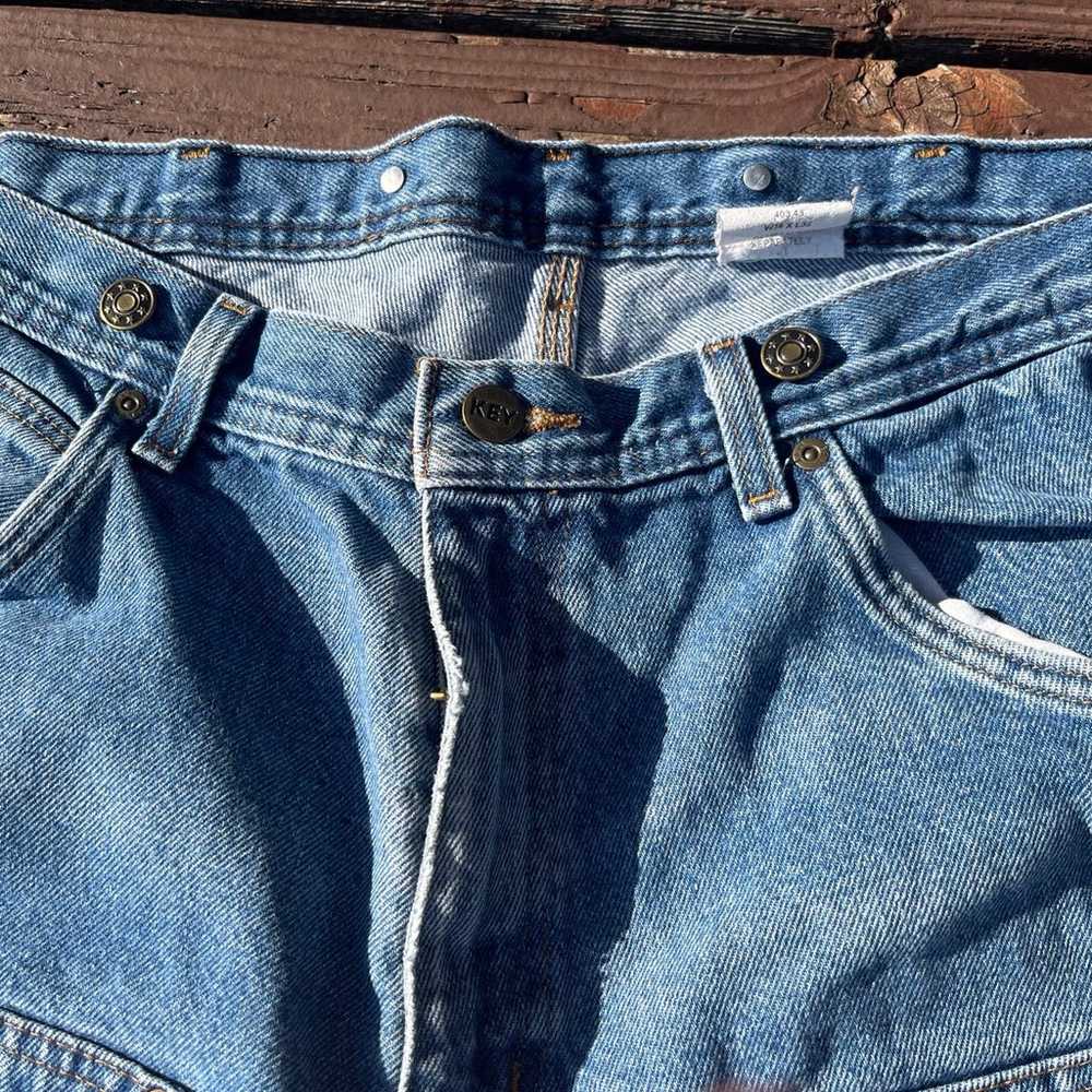 Vintage Key Double knee Jeans - image 5
