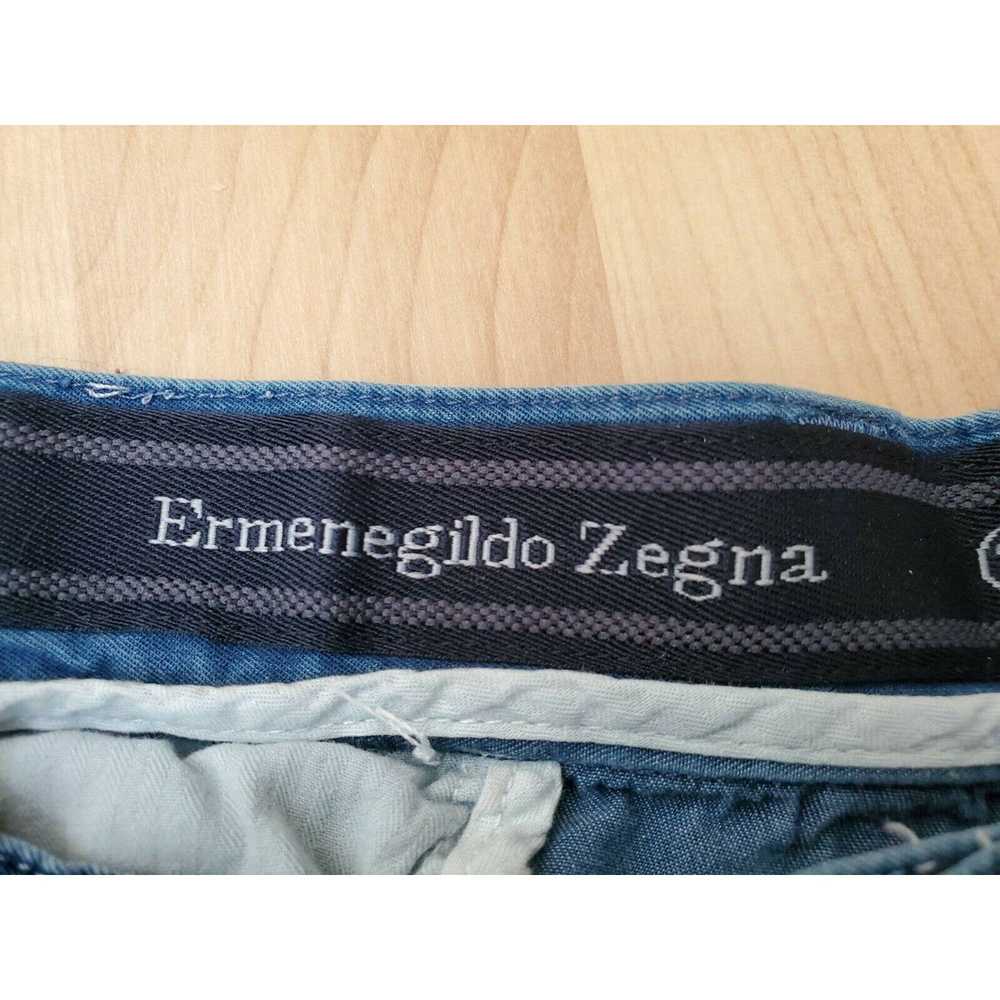 Ermenegildo Zegna Ermenegildo Zegna Denim Blue Co… - image 4