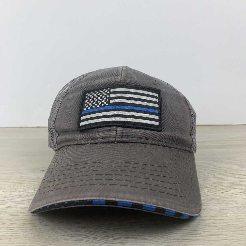 Other USA Flag Hat Blue Line Police Hat Adjustabl… - image 2