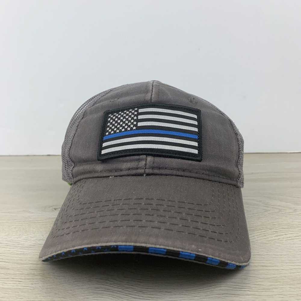 Other USA Flag Hat Blue Line Police Hat Adjustabl… - image 3