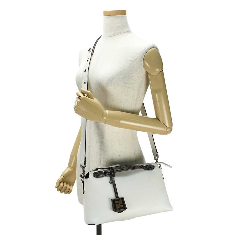 Fendi Fendi Visible Medium 2way Handbag Leather W… - image 6