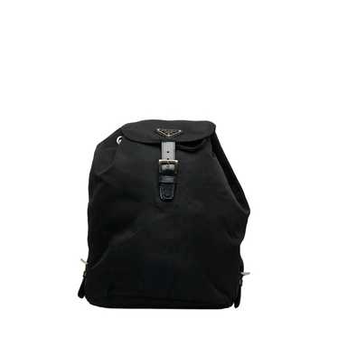 Prada Prada Rucksack Backpack Nylon Leather Black - image 1