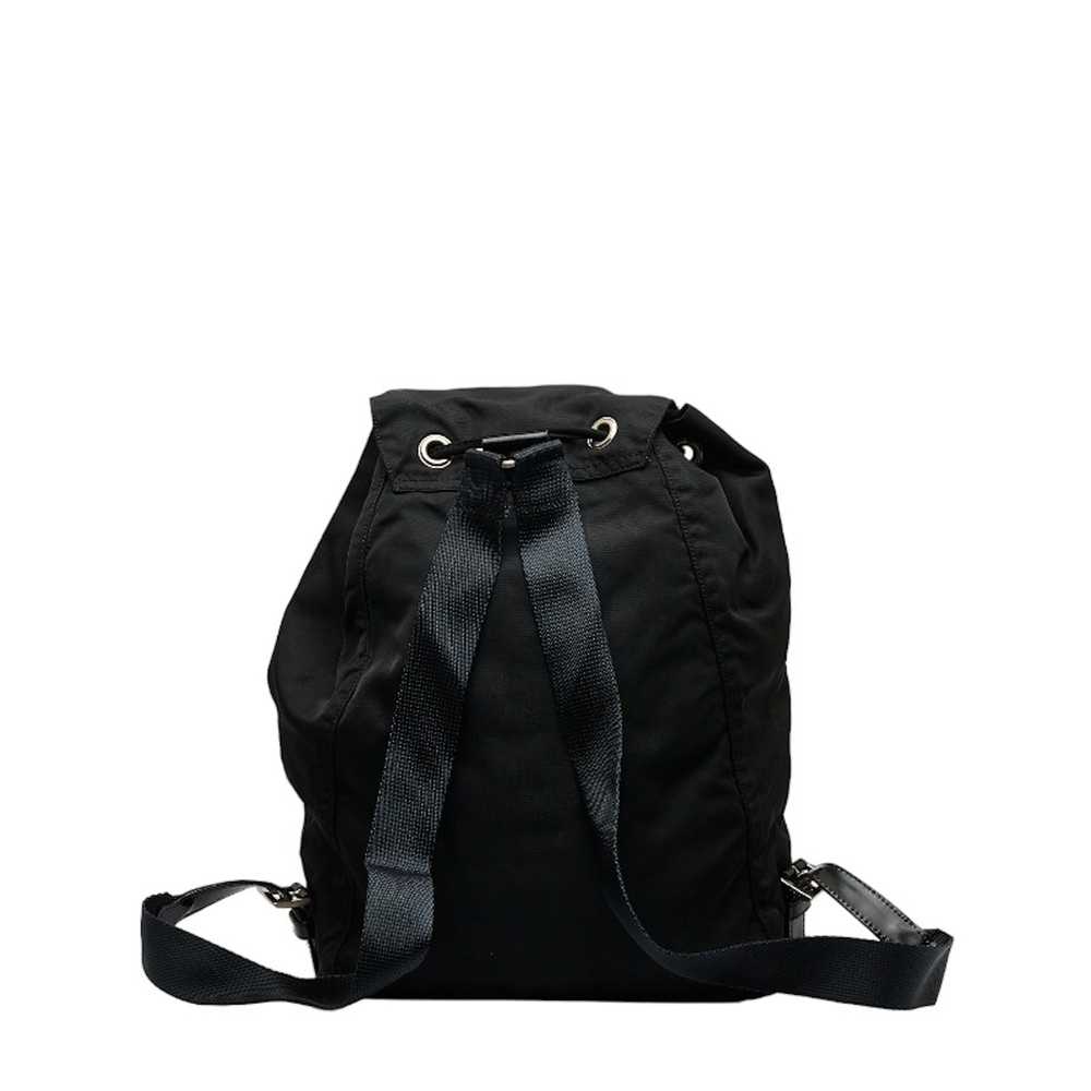 Prada Prada Rucksack Backpack Nylon Leather Black - Gem