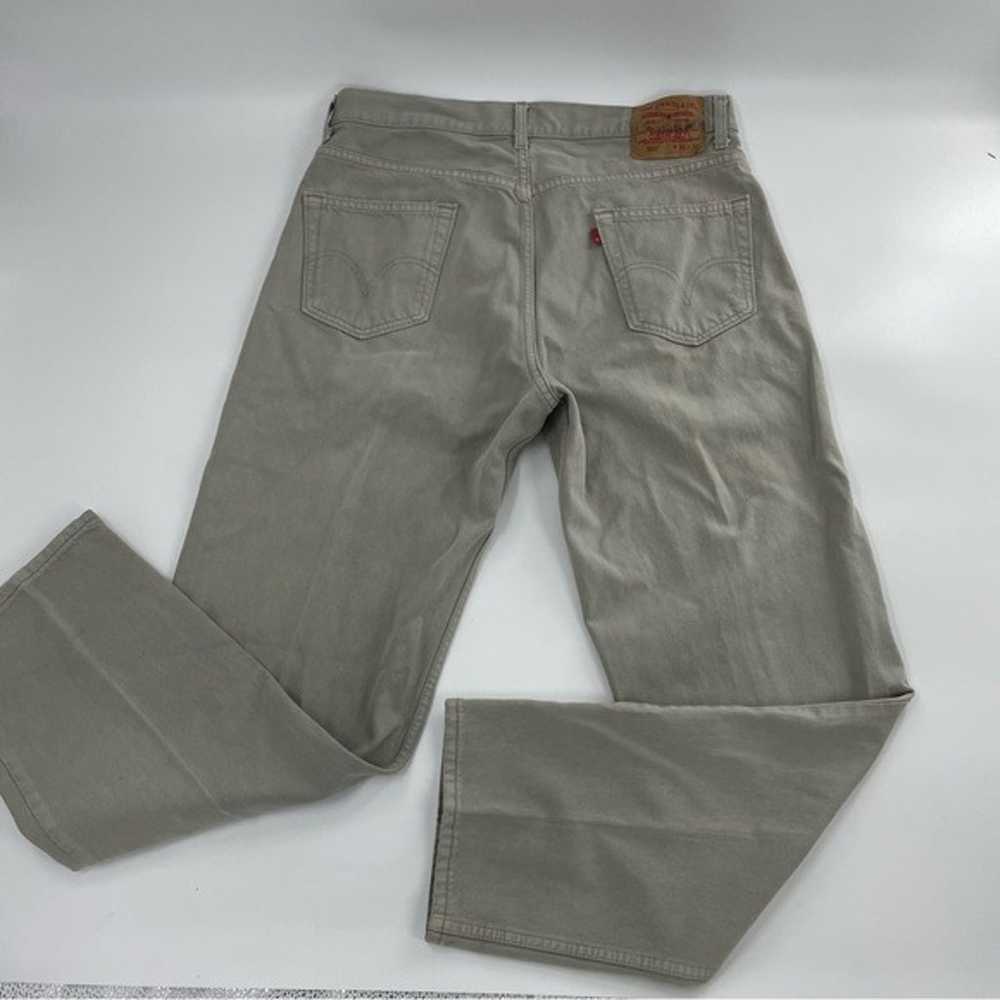 Vintage Red Blank Tab Levi's 550 Relaxed Straight… - image 9