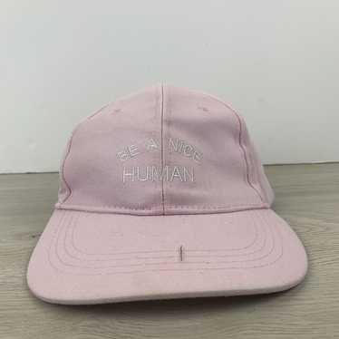 Other Be a Nice Human Pink Hat Adjustable Adult P… - image 1