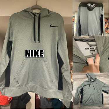 Nike Nike Men’s Large Sweater Therma-Fit Gray Ath… - image 1