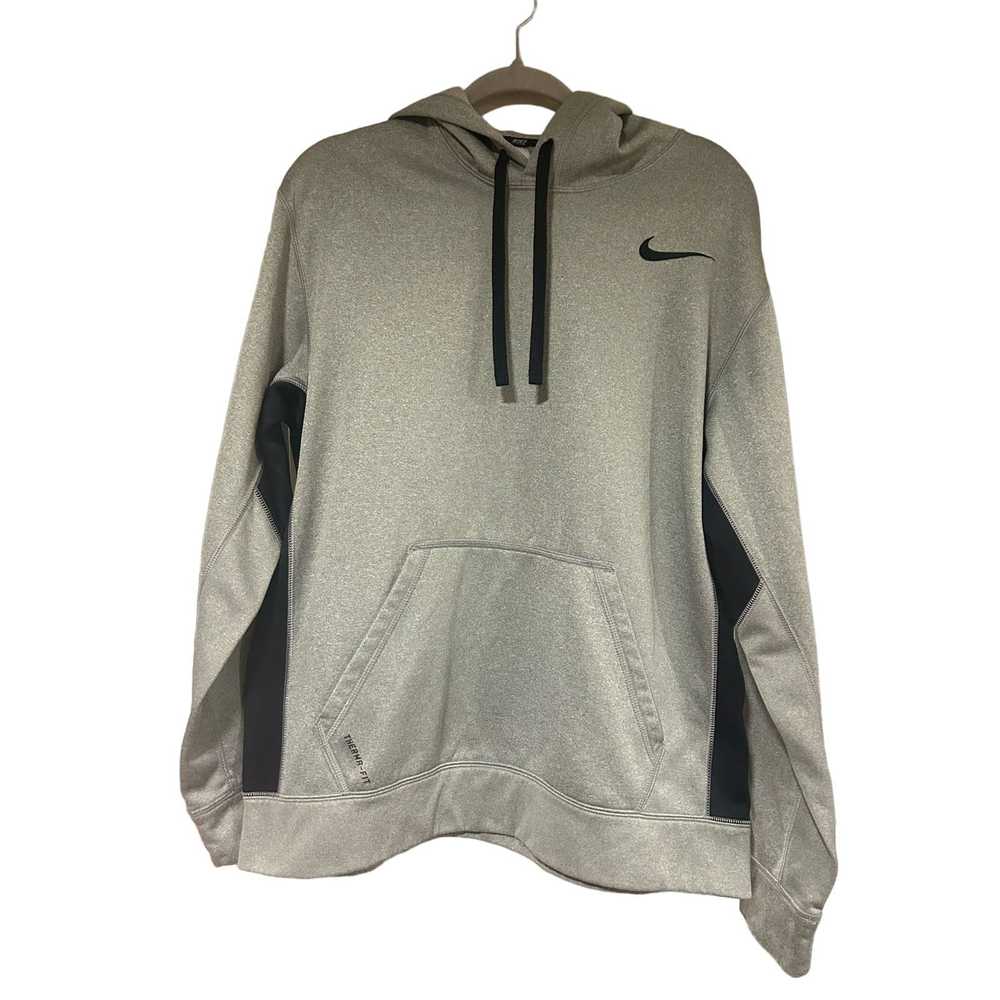 Nike Nike Men’s Large Sweater Therma-Fit Gray Ath… - image 3