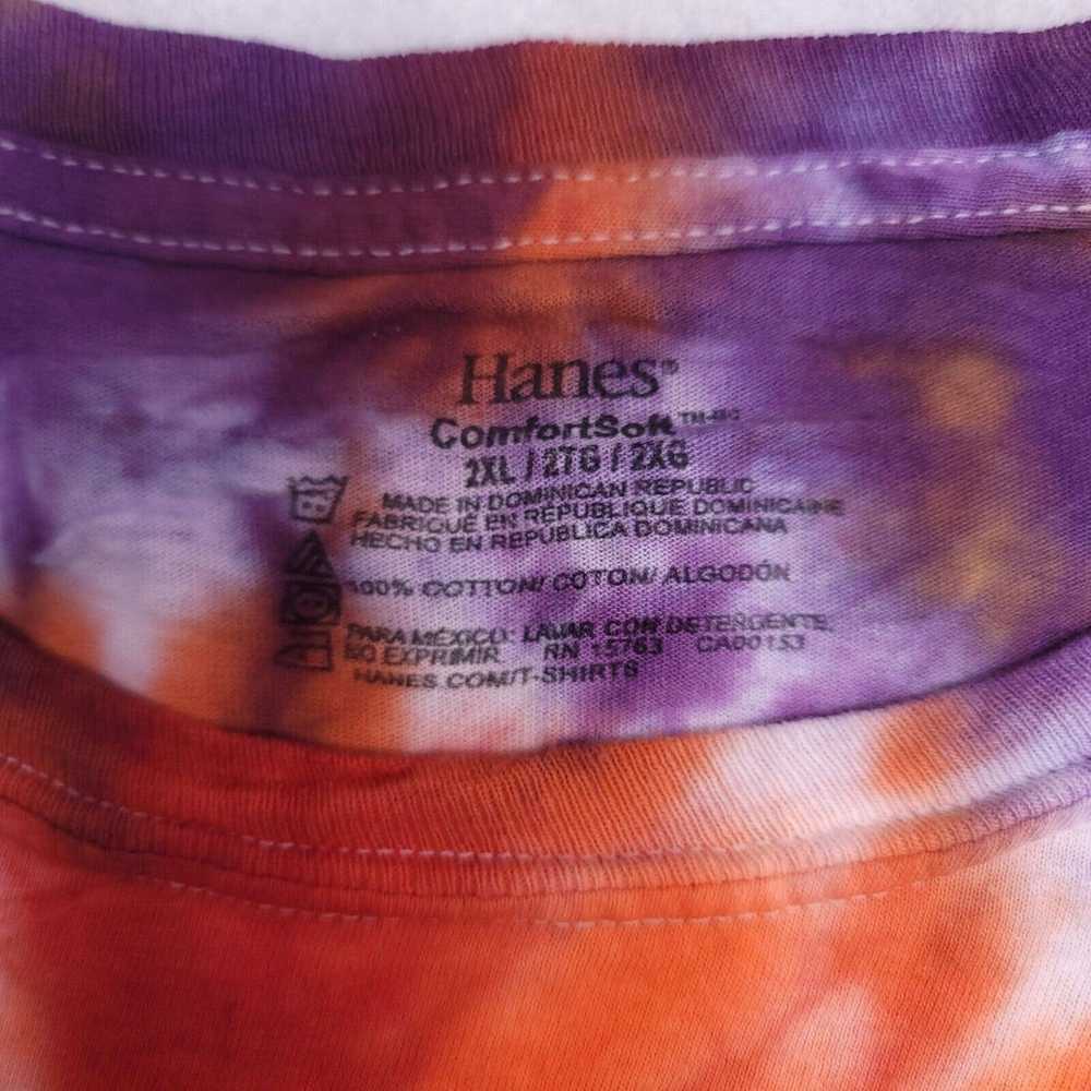 Hanes Hanes Casual T Shirt Adult Mens Size 2XL Ti… - image 3