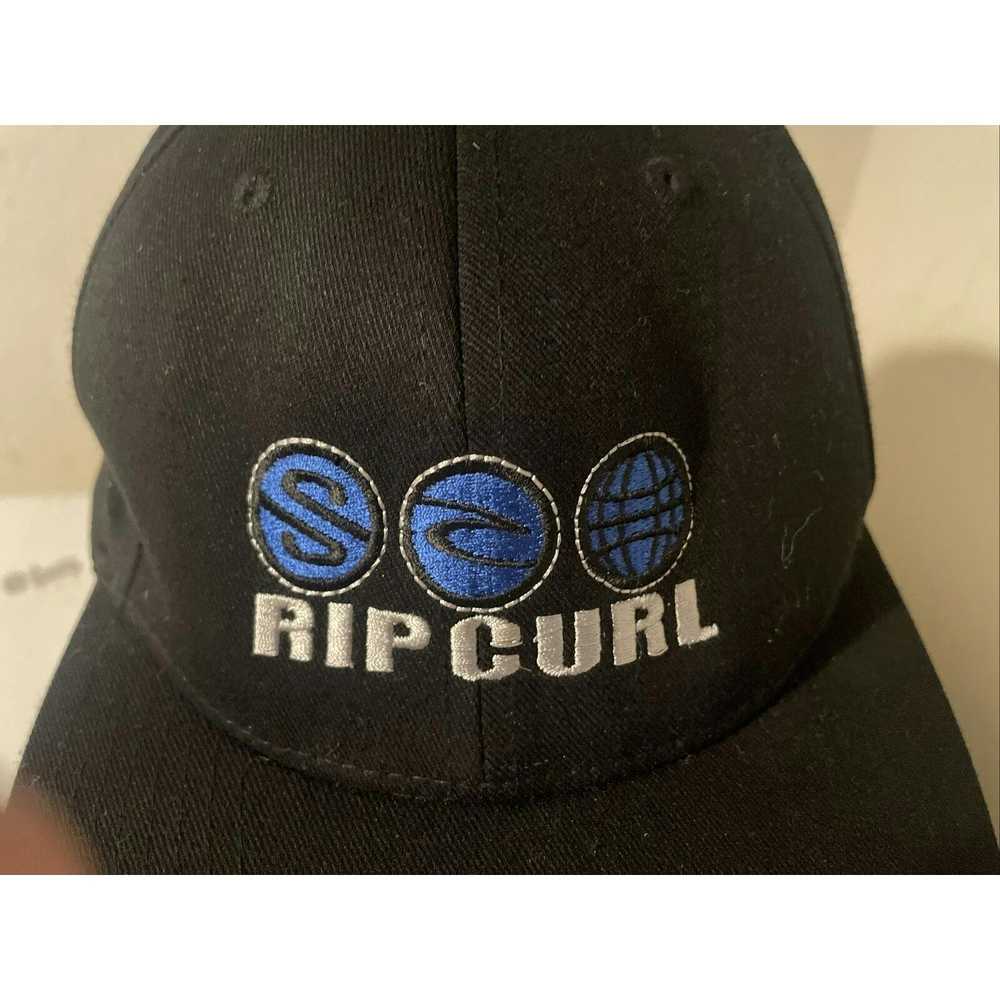 Rip Curl Rip Curl Hat Cap Black Surf Skater Yupoo… - image 2