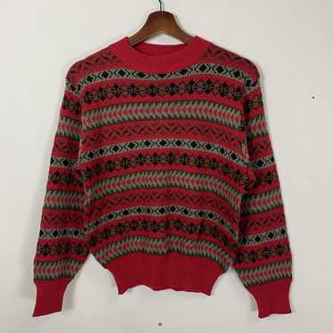 Aran Isles Knitwear × Art × Coloured Cable Knit S… - image 1