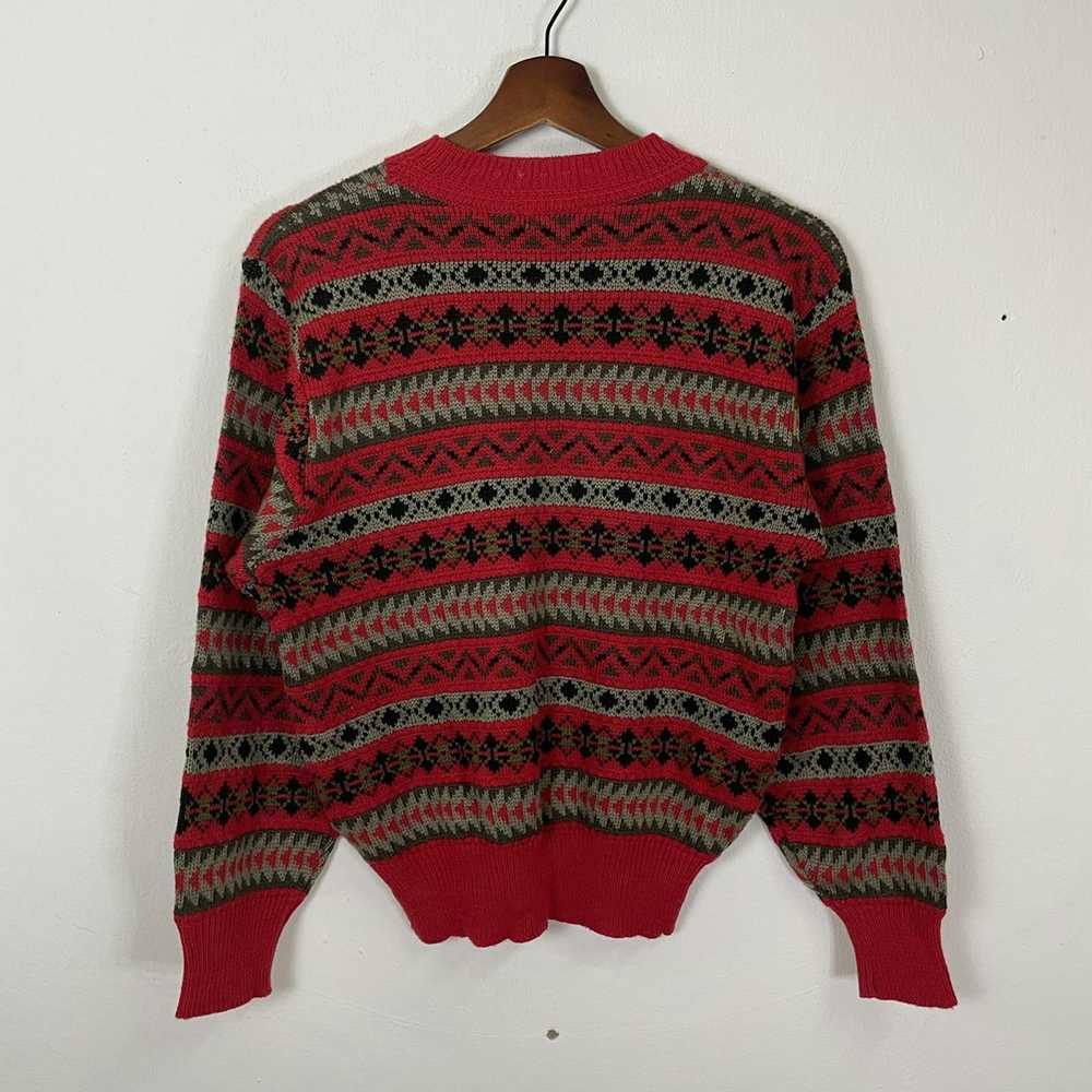 Aran Isles Knitwear × Art × Coloured Cable Knit S… - image 7
