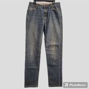 Vintage Lands' End Jeans Mens Tall 34x36 Blue Tra… - image 1