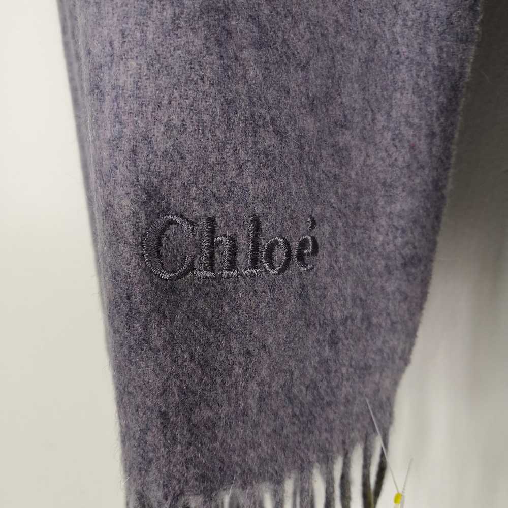 Chloe × Vintage Vintage CHLOE Scarf Muffler Wool … - image 4
