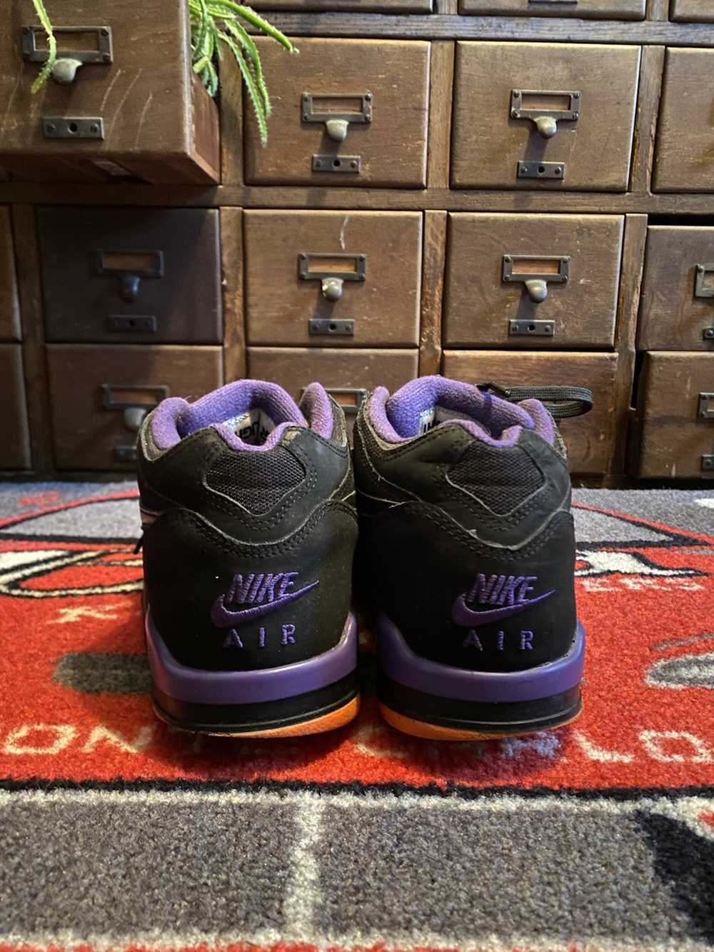 Nike × Vintage Air flight 89 court purple 8M - image 5
