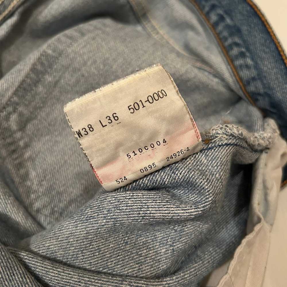 Levi’s 501 Distressed Vintage Denim Jeans - image 6