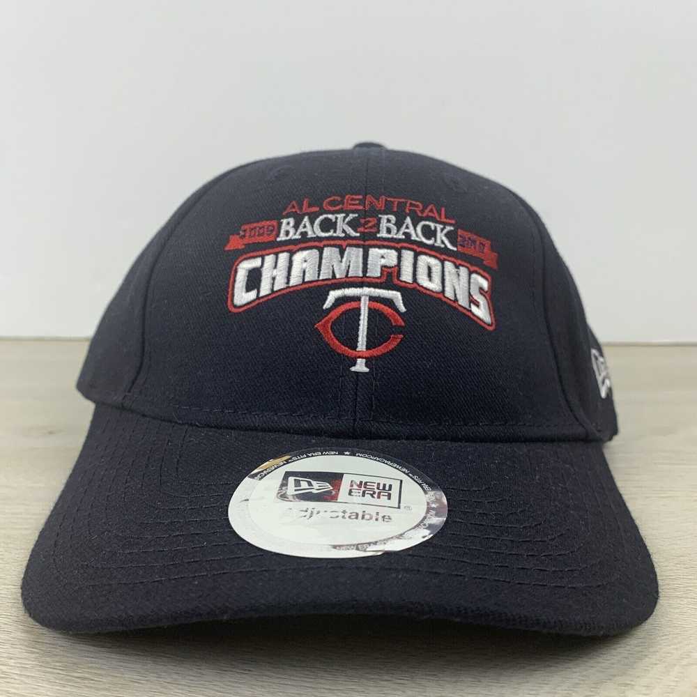 New Era Minnesota Twins Blue Hat Adjustable 2010 … - image 3