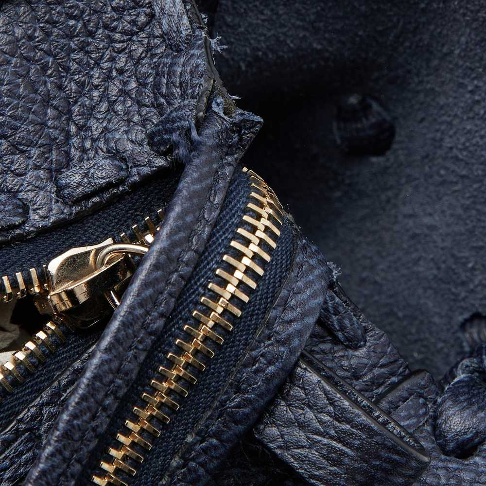 Valentino Valentino Blue Leather C-Rockee Fringe … - image 6