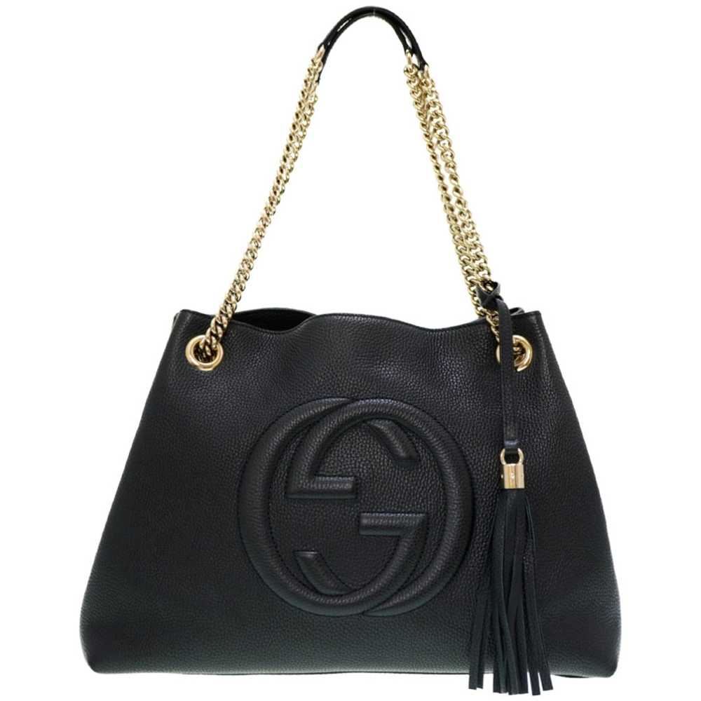 Gucci Gucci Soho Chain Interlocking GG Tote Bag L… - image 1