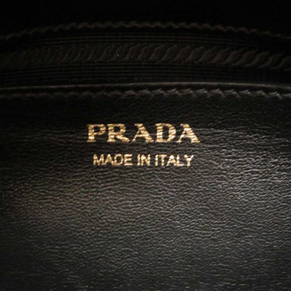 Prada Prada Esplanade Leather 2way Handbag Black - image 8