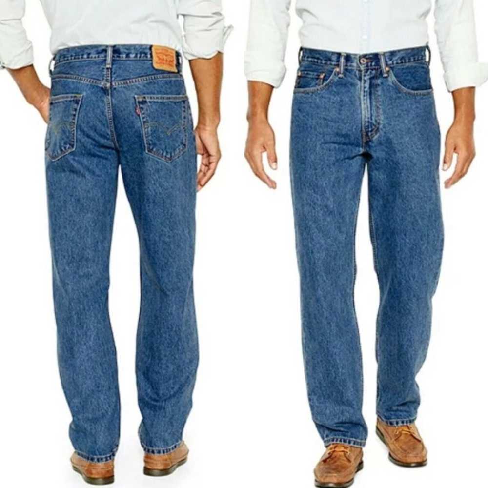 Levi's Vintage 550 Men's Blue Relaxed Fit Jeans 5… - image 1