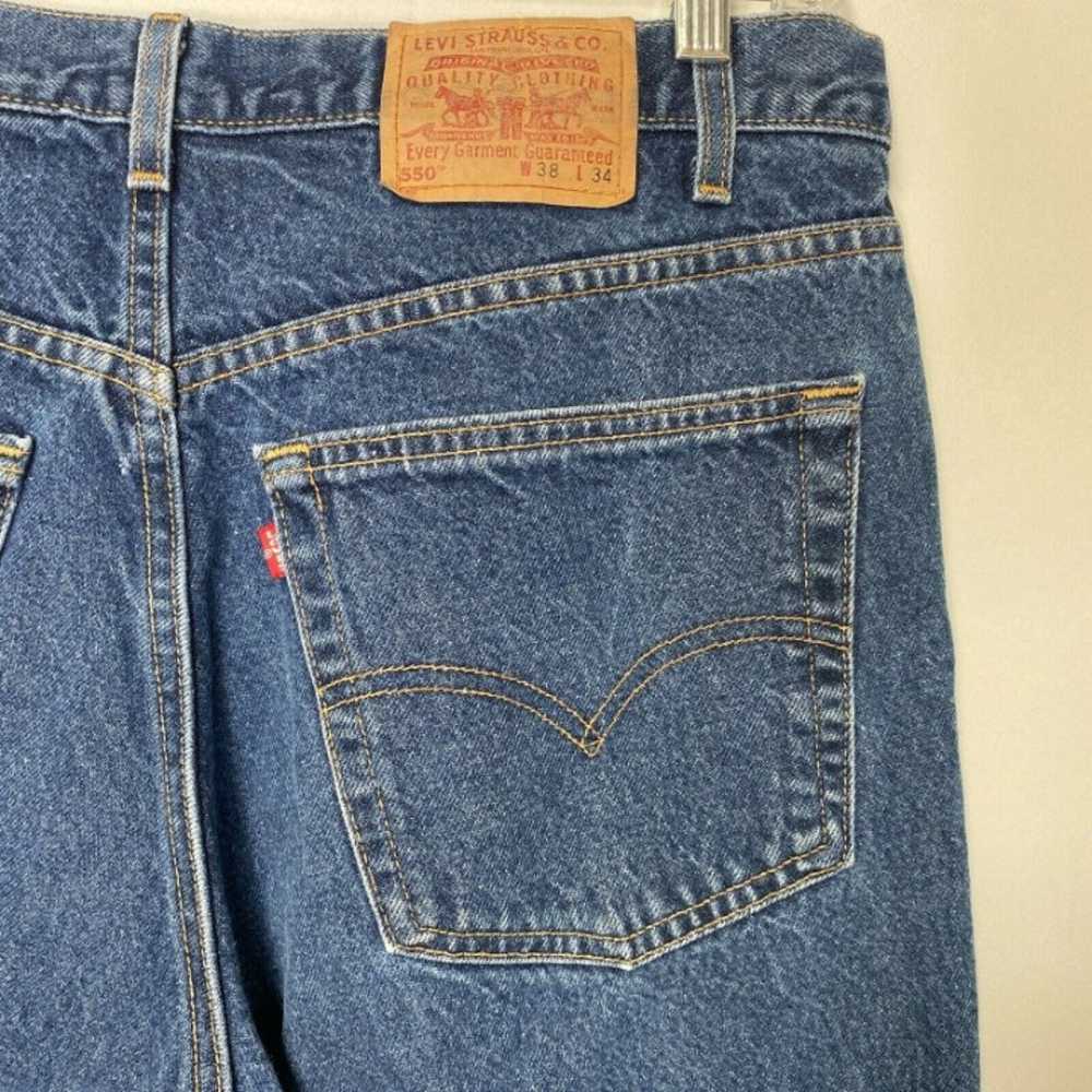 Levi's Vintage 550 Men's Blue Relaxed Fit Jeans 5… - image 7