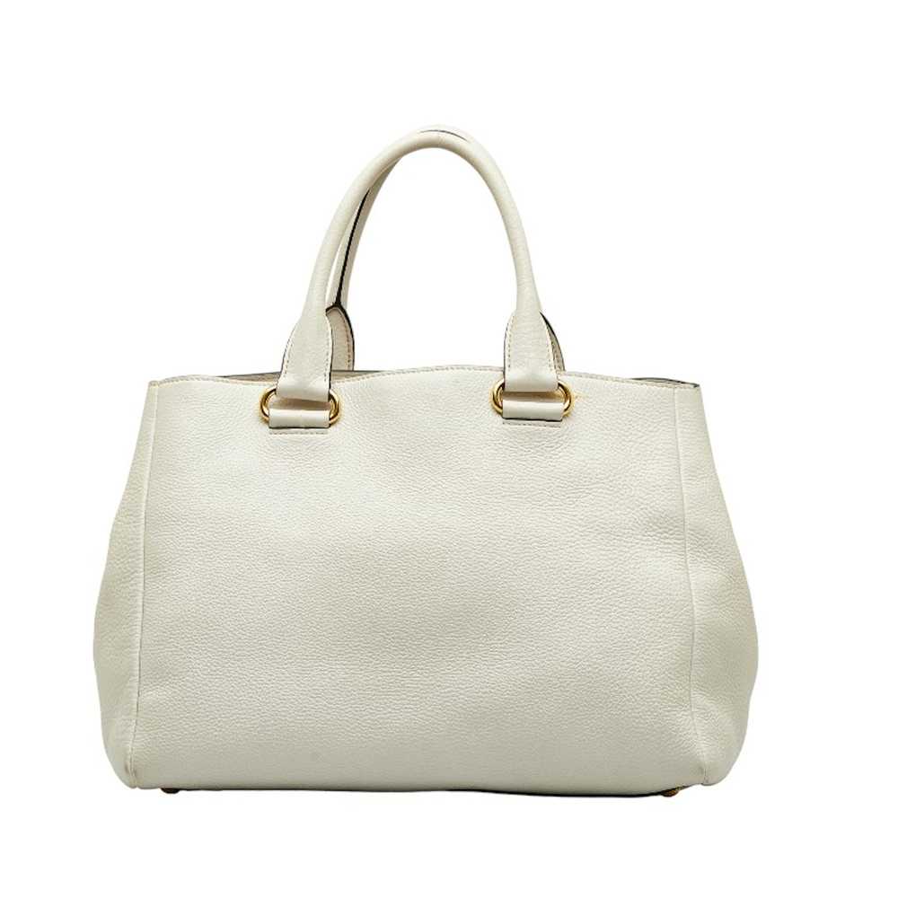 Prada Prada Handbag Shoulder Bag 2way White - image 2