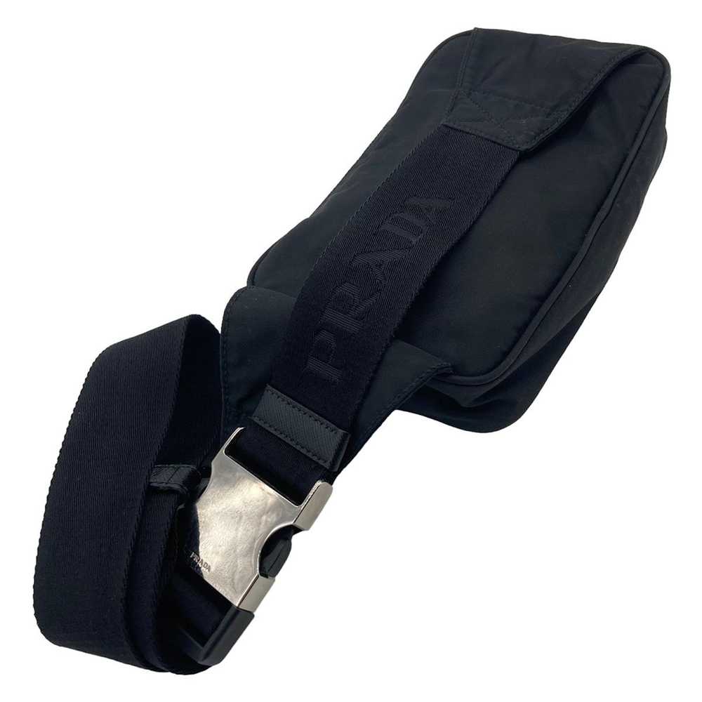 Prada Prada Nylon Belt Body Bag Waist Pouch Black - image 11