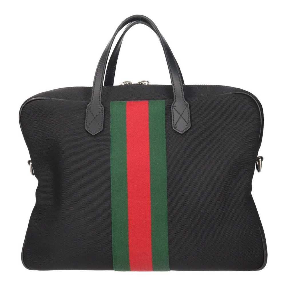 Gucci Gucci GG Briefcase Black Business Handbag T… - image 3
