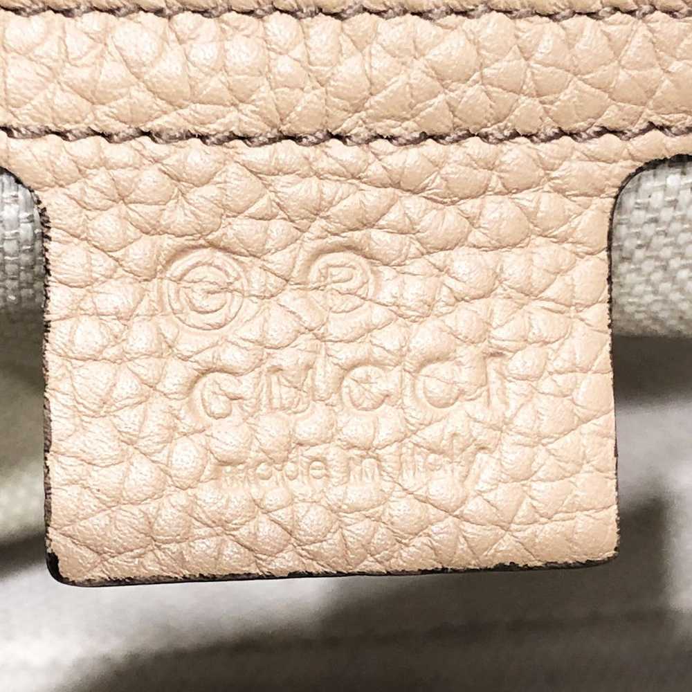 Gucci Gucci Shoulder Bag Soho Chain Beige Crossbo… - image 10