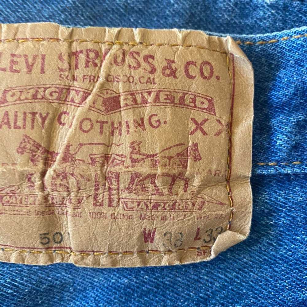 Vintage 90s Levi's 501 jeans - image 3