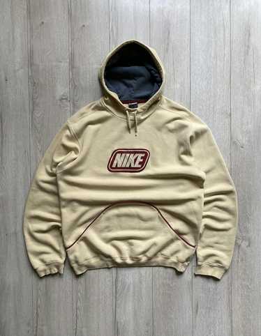 Nike × Vintage Vintage 90s Nike Oval logo Hooded … - image 1