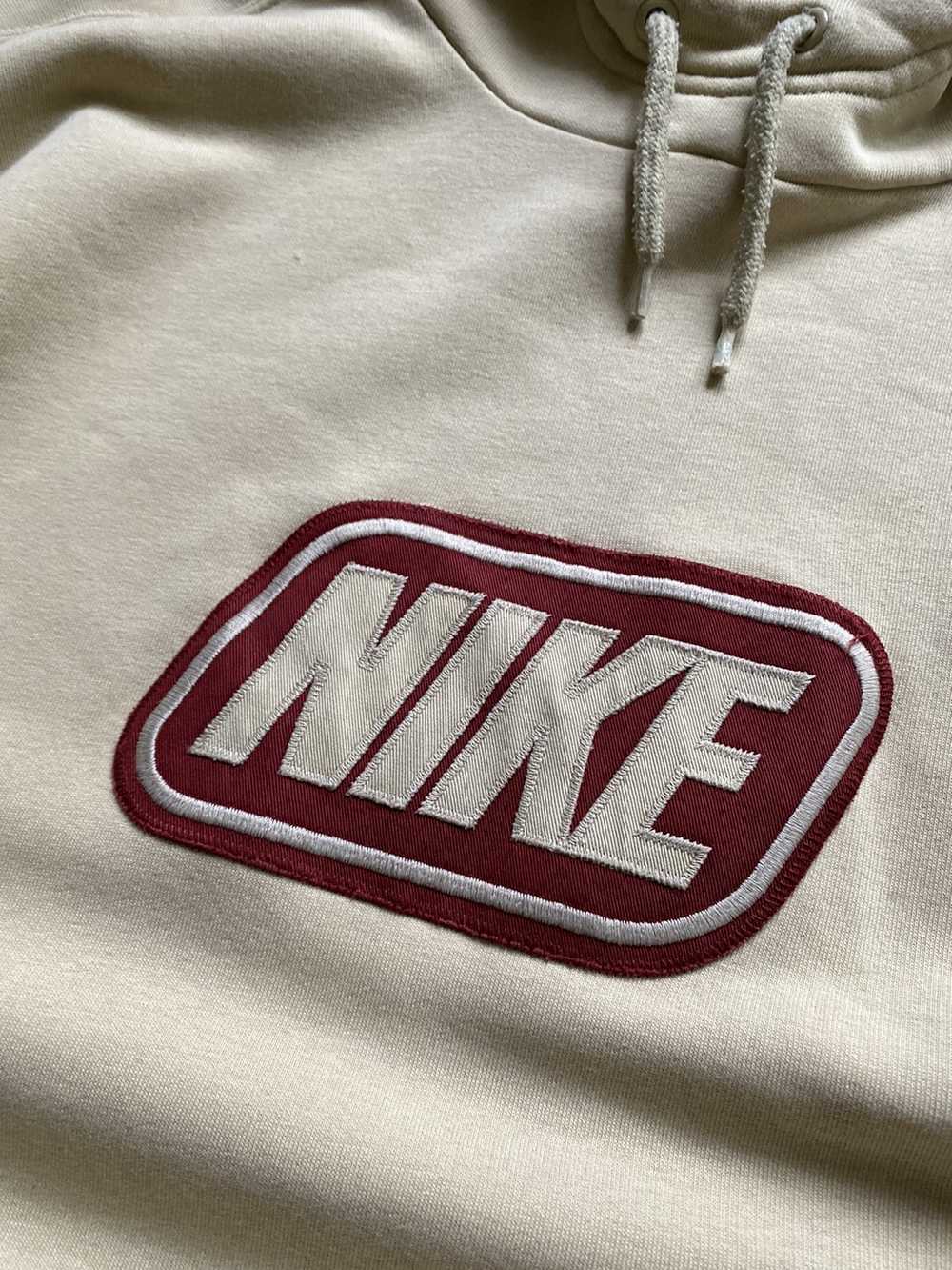 Nike × Vintage Vintage 90s Nike Oval logo Hooded … - image 5