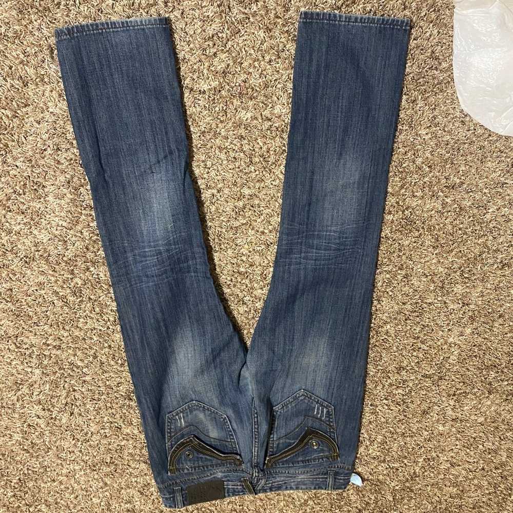 Vintage indigo jeans - image 2