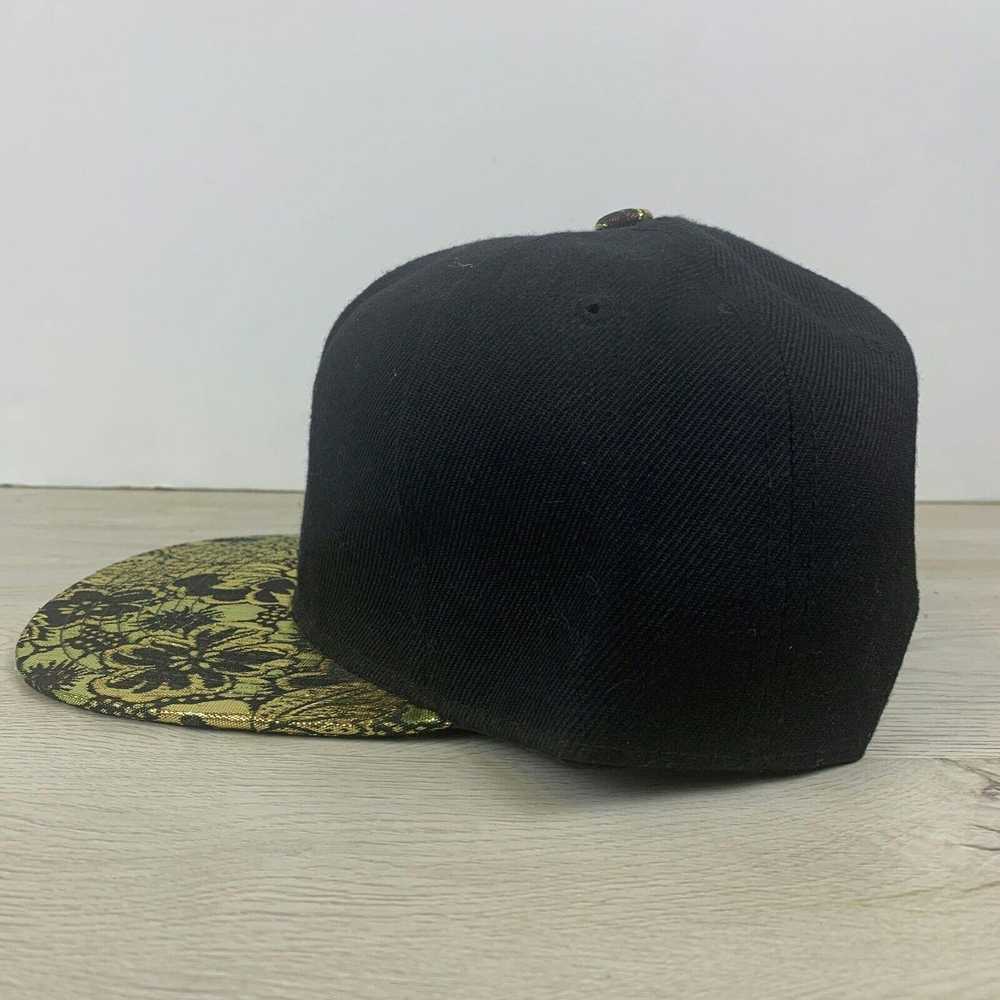 Other Black Gold Hat Black Snapback Hat Adult Bla… - image 3