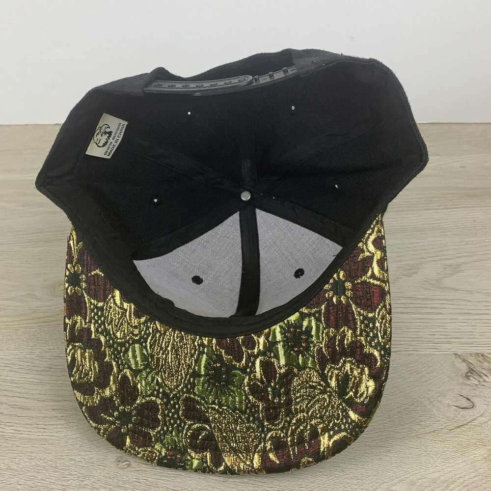Other Black Gold Hat Black Snapback Hat Adult Bla… - image 4