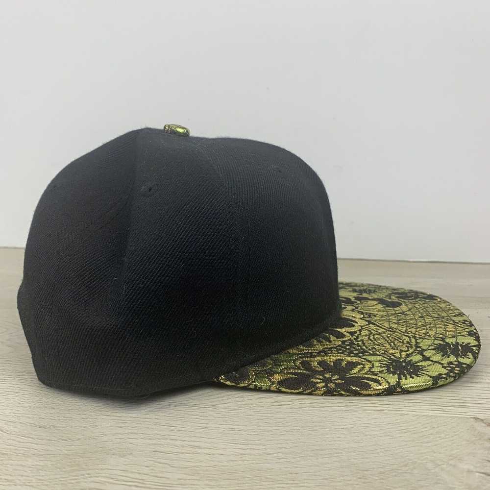 Other Black Gold Hat Black Snapback Hat Adult Bla… - image 7