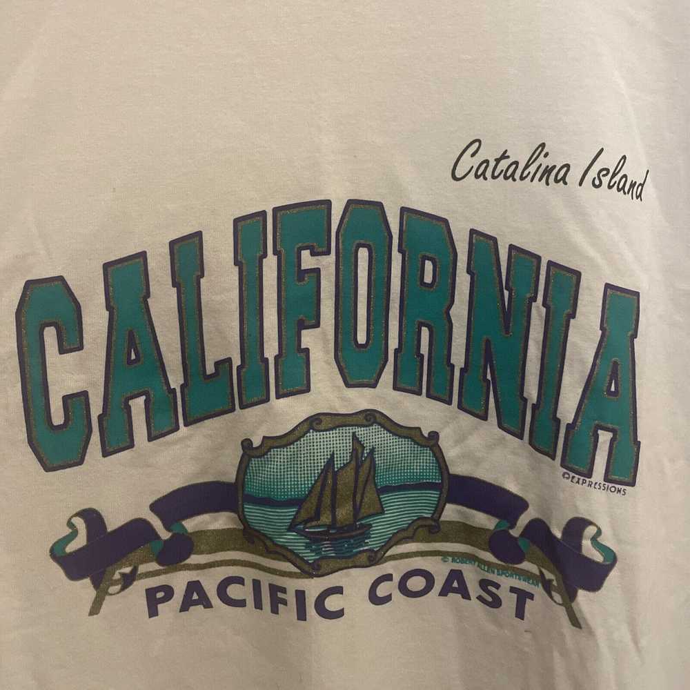 Vintage Catalina California Pacific Coast T Shirt… - image 1