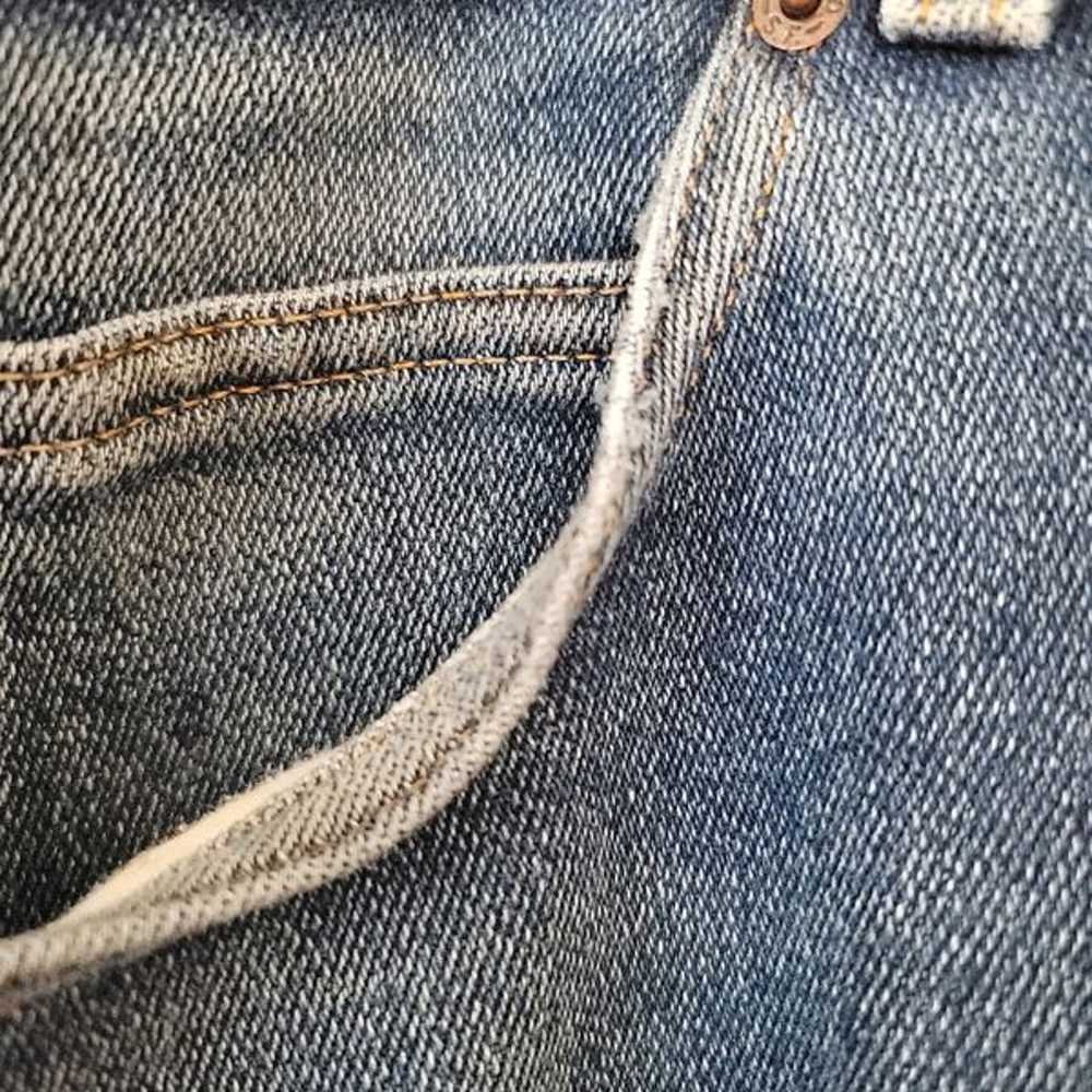 Levi's Vintage 70s/80s denim jeans orange tab wit… - image 10