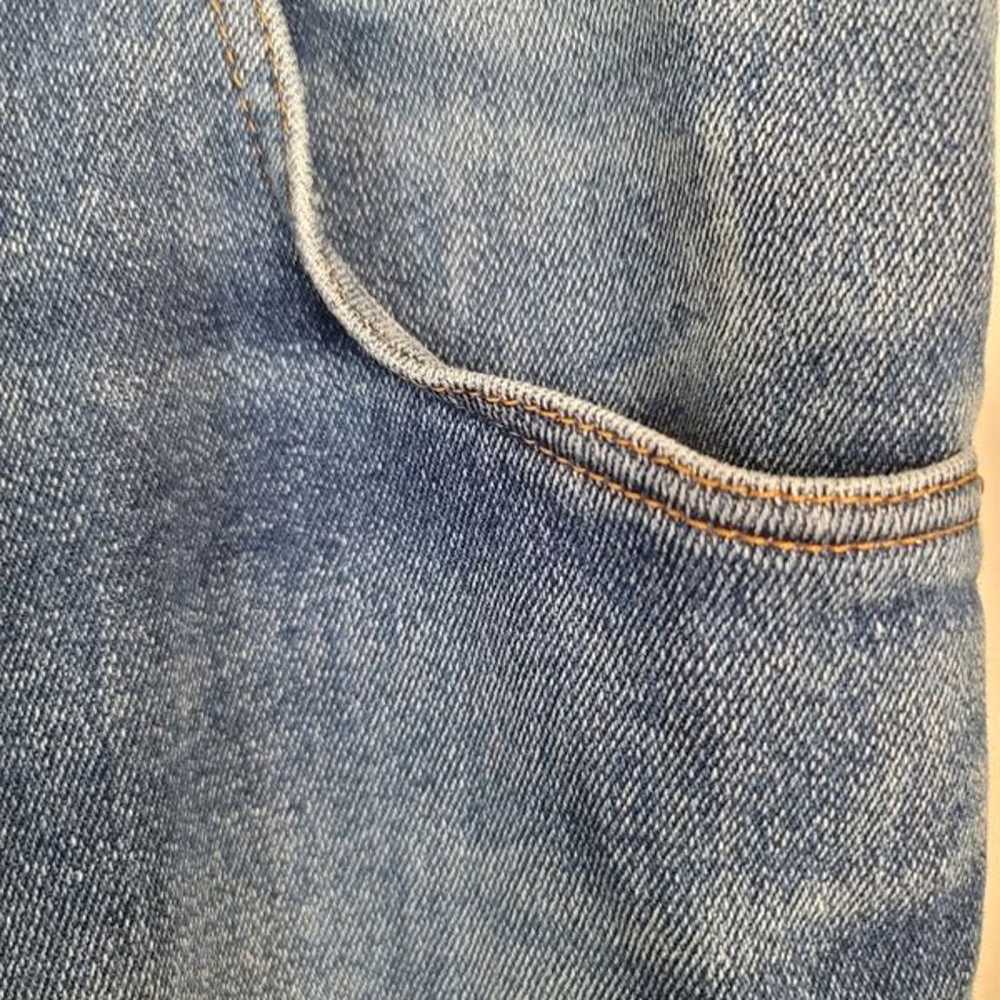 Levi's Vintage 70s/80s denim jeans orange tab wit… - image 4